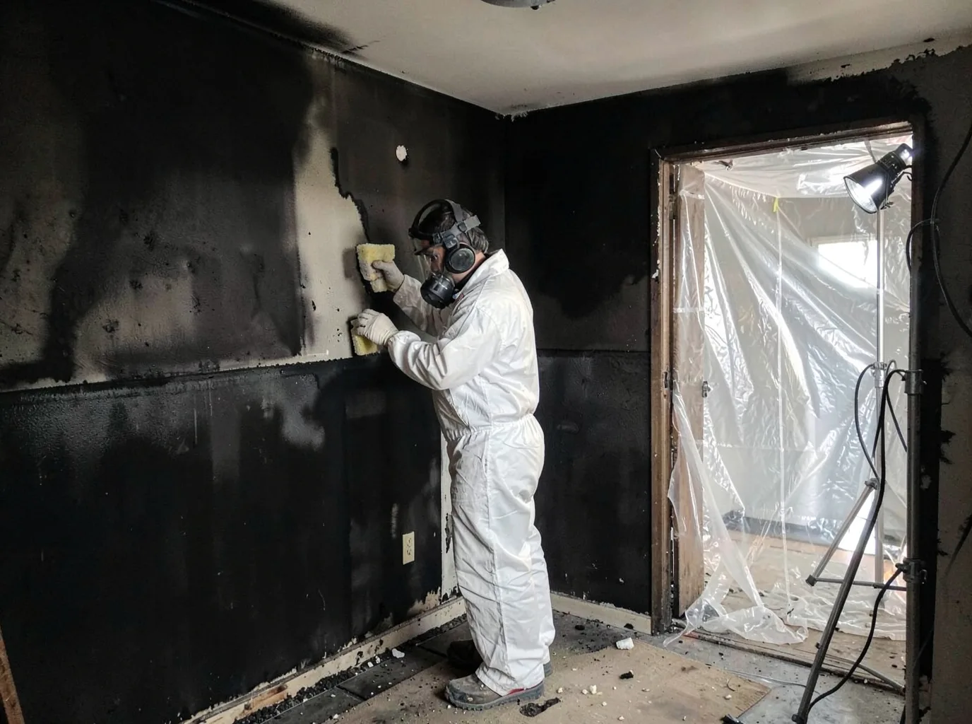 Fire Damage Restoration company in Blanchard, MI